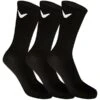 Callaway Gents Sport Crew 3-Pairs Socks Black -Callaway 5617016BLACKOS L