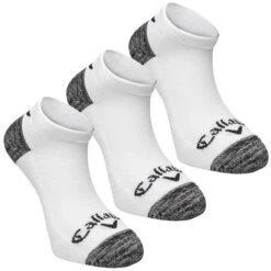 Callaway Gents Sport Low Cut Sock 3-Pairs 42-46 White