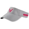 Callaway Ladies Opti Vent Visor Silver Pink -Callaway CA20H0310003 L