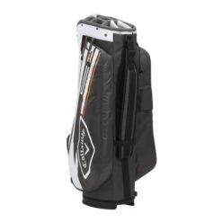 Callaway Chev Dry 14 Cart Bag Charcoal White Orange -Callaway CA21A0301005 4 L