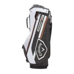 Callaway Chev Dry 14 Cart Bag Charcoal White Orange -Callaway CA21A0301005 5 L