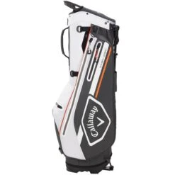 Callaway Chev Dry Stand Bag Charcoal White Orange -Callaway CA21A0501004 4 L