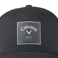 Callaway Gents Rutherford Cap Black -Callaway CA21H0305001 4 L