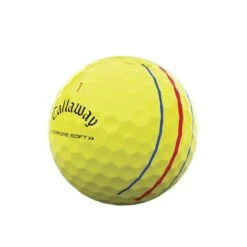 Callaway Chrome Soft Triple Track Balls Yellow 10 Callaway Chrome Soft Triple Track Balls Yellow -Callaway CA22D0106002 2 L