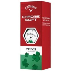 Callaway Chrome Soft Truvis Shamrock Doz Balls White -Callaway CA22D0111002 2 L