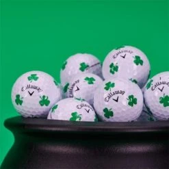 Callaway Chrome Soft Truvis Shamrock Doz Balls White -Callaway CA22D0111002 4 L