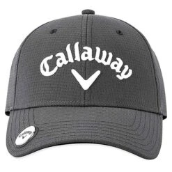 Callaway Gents Stitch Magnet Adj Cap Charcoal -Callaway CA22H0309003 2 L