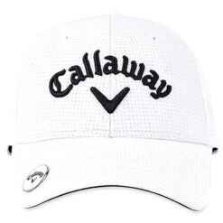 Callaway Gents Stitch Magnet Adj Cap White -Callaway CA22H0309006 2 L