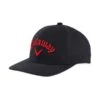 Callaway Junior Tour Cap Black Fire Red -Callaway CA22H0311006 L