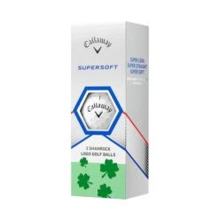 Callaway Supersoft 23 Shamrock Golf Balls Dozen White -Callaway CA23D0108002 3 L