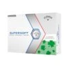 Callaway Supersoft 23 Shamrock Golf Balls Dozen White -Callaway CA23D0108002 L