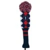 Callaway Pom Pom Driver Headcover Navy Red White