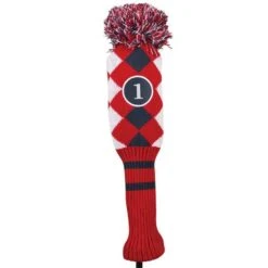 Callaway Pom Pom Driver Headcover Red - Titanium - White