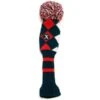 Callaway Pom Pom Hybrid Headcover Navy Red White -Callaway CA8H0403001 L