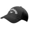 Callaway Gents Crested Cap Black 001 1 Callaway Gents Crested Cap Black 001 -Callaway CGASA0Z1001 L