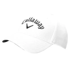Callaway Gents Crested Cap White 100 -Callaway CGASA0Z1003 2 L