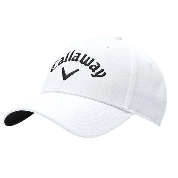 Callaway Ladies Side Crested Cap White 123 3 Callaway Ladies Side Crested Cap White 123