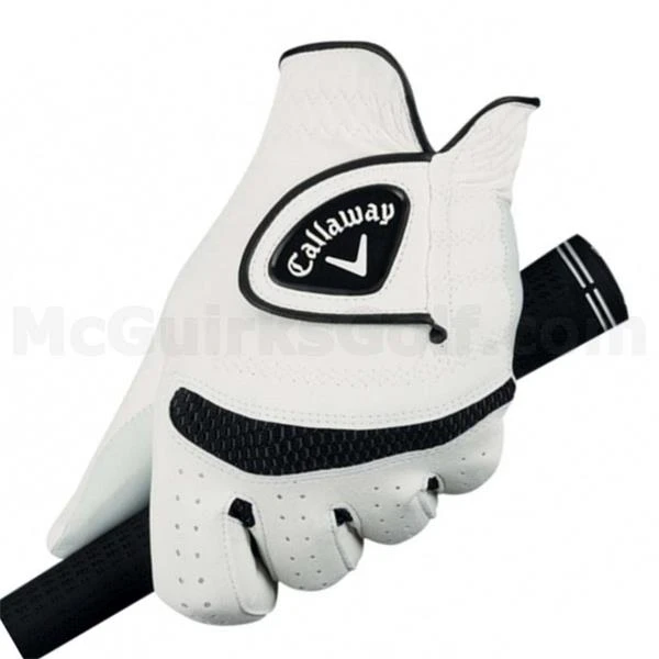 Callaway Weather Spann Ladies Golf Glove Left Hand White 5 Callaway Weather Spann Ladies Golf Glove Left Hand White - Image 3