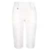 Callaway Ladies Pull On City Shorts II White (123) -Callaway P CGBF9022CALLAWAYSHORTSWHITE123LADIES L