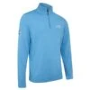 Callaway Gents ¼ Zip Blended Merino Sweater Malibu (450) -Callaway P CGGF80M1CALLAWAYSWEATERMALIBU450GENTS L