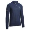 Callaway Gents ¼ Zip Blended Merino Sweater Navy Blue (410) -Callaway P CGGF80M1CALLAWAYSWEATERNAVY410GENTS L