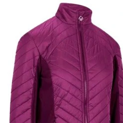 Callaway Ladies Swing Tech Puffer Jacket Purple (540) -Callaway P CGJFA0D3CALLAWAYJACKETPURPLELADIES 5 L