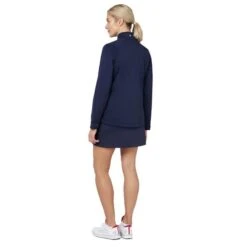 Callaway Ladies Wind And Water Resistant Jacket Peacoat (410) -Callaway P CGJFA0J3CALLAWAYJACKETPEACOAT410LADIES 5 L