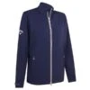 Callaway Ladies Wind And Water Resistant Jacket Peacoat (410) -Callaway P CGJFA0J3CALLAWAYJACKETPEACOAT410LADIES L