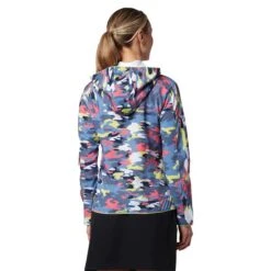 Callaway Ladies ½ Zip Multi C Camo Hoodie Peacoat (410) -Callaway P CGJSD006CALLAWAYHOODIEPEACOAT410LADIES 4 L