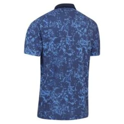 Callaway Junior - Boys All Over Camo Polo Shirt Navy Blazer -Callaway P CGKBC005CALLAWAYSHIRTNAVYBLAZER972BOYS 1 L