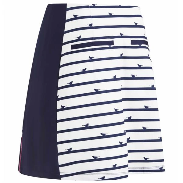 Callaway Ladies Birdie Stripe Skort Peacoat (410) 4 Callaway Ladies Birdie Stripe Skort Peacoat (410) - Image 2