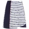 Callaway Ladies Birdie Stripe Skort Peacoat (410) -Callaway P CGKBSB54CALLADIESBIRDIESTRIPESKORTPEACOAT410 L