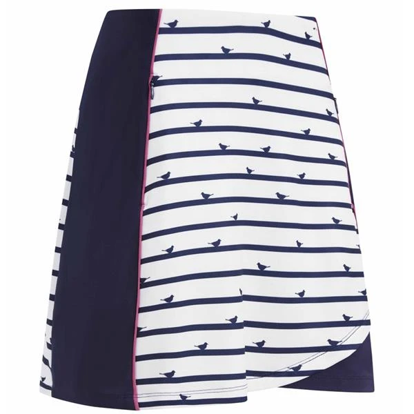Callaway Ladies Birdie Stripe Skort Peacoat (410) 3 Callaway Ladies Birdie Stripe Skort Peacoat (410)