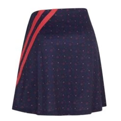 Callaway Ladies Allover Geometric Strawberry Skort Peacoat (410) -Callaway P CGKBSC19CALLAWAYSKORTPEACOAT410LADIES 1 L