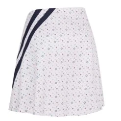 Callaway Ladies Allover Geometric Strawberry Skort White (123) -Callaway P CGKBSC19CALLAWAYSKORTWHITE123LADIES 1 L