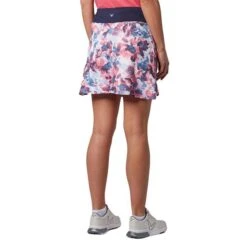 Callaway Ladies 17" Floral Print Skort With Back Flounce Fruit Dove (683) -Callaway P CGKBSD13CALLAWAYSKORTFRUITDOVE683LADIES 1 L