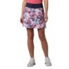 Callaway Ladies 17" Floral Print Skort With Back Flounce Fruit Dove (683) -Callaway P CGKBSD13CALLAWAYSKORTFRUITDOVE683LADIES L