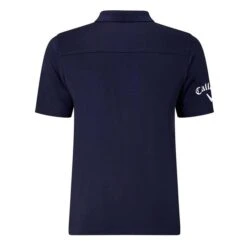 Callaway Gents Tournament Chev Polo Shirt Magnetic Peacoat (410) -Callaway P CGKF80C1ACALLAWAYSHIRTPEACOAT410GENTS 1 L