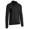Callaway Gents Zipped Waffle Fleece Caviar (002) -Callaway P CGKF90L2CALLAWAYTOPCAVIARGENTS 1 L