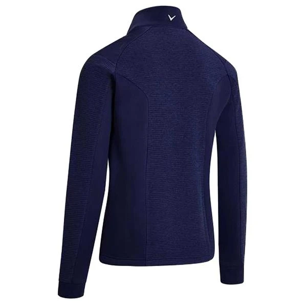 Callaway Gents ¼ Zip Ottoman Fleece Peacoat (410) 4 Callaway Gents ¼ Zip Ottoman Fleece Peacoat (410) - Image 2
