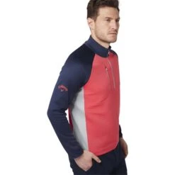 Callaway Gents Midweight Ottoman Teaberry (678) -Callaway P CGKFB047CALLAWAYTOPTEABERRY678GENTS 4 L