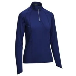 Callaway Ladies ¼ Zip Sun Protection Top Peacoat (410)