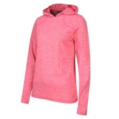 Callaway Ladies Brushed Heather SP Hoodie Fruit Dove Heather (650) -Callaway P CGKFB0Q2CALLAWAYHOODIEFRUITDOVEHEATHER650LADIES 2 L