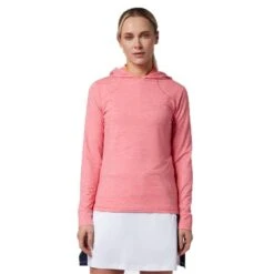 Callaway Ladies Brushed Heather SP Hoodie Fruit Dove Heather (650) -Callaway P CGKFB0Q2CALLAWAYHOODIEFRUITDOVEHEATHER650LADIES 3 L