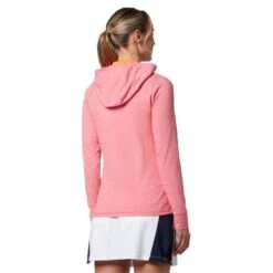 Callaway Ladies Brushed Heather SP Hoodie Fruit Dove Heather (650) -Callaway P CGKFB0Q2CALLAWAYHOODIEFRUITDOVEHEATHER650LADIES 4 L