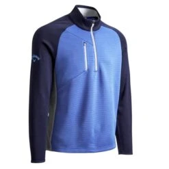 Callaway Gents Midweight Ottoman Top Moody Heather Blue (473)