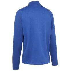 Callaway Gents Waffle Midweight ¼ Zip Pullover Mazarine Blue Heather (442) -Callaway P CGKFC010CALLAWAYPULLOVERMAZARINEBLUE442GENTS 1 L
