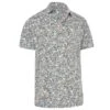 Callaway Gents Artificial Nature Print Polo Shirt Black Lichen (383) -Callaway P CGKFC045CALLAWAYSHIRTBLACKLICHEN383GENTS L