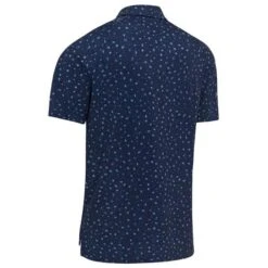 Callaway Gents Zodiac Novelty Print Polo Shirt Mazarine Blue (442) -Callaway P CGKFC054CALLAWAYSHIRTMAZARINEBLUE442GENTS 1 L