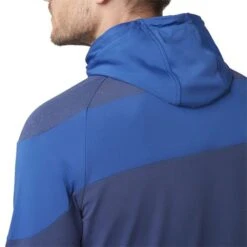 Callaway Gents ½ Zip Mixed Media Hoodie Mazarine Blue (434) -Callaway P CGKFC056CALLAWAYHOODIEBLUE434GENTS 4 L